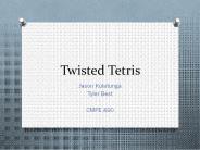 Twisted Tetris