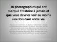 30 photographies qui ont marqu PowerPoint PPT Presentation