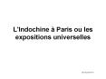 L'Indochine  PowerPoint PPT Presentation