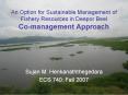 An Option for Sustainable Management of Fishery Resources in Deepor Beel Co-management Approach PowerPoint PPT Presentation
