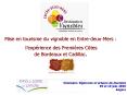 Mise en tourisme du vignoble en Entre-deux-Mers :  l PowerPoint PPT Presentation