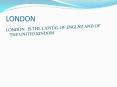 LONDON PowerPoint PPT Presentation