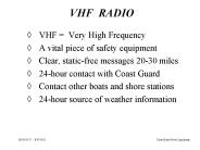 VHF RADIO