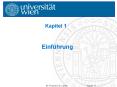 Kapitel 1 PowerPoint PPT Presentation
