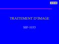 TRAITEMENT D PowerPoint PPT Presentation