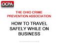 THE OHIO CRIME PREVENTION ASSOCIATION PowerPoint PPT Presentation
