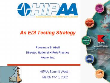 An EDI Testing Strategy