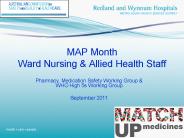MAP Month Ward Nursing