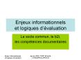 Enjeux informationnels et logiques d PowerPoint PPT Presentation