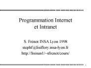 Java Par L'exemple : Le serveur