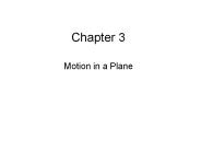Motion in a Plane