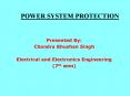 POWER SYSTEM PROTECTION PowerPoint PPT Presentation
