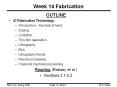 Week%2014%20Fabrication PowerPoint PPT Presentation