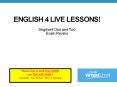 English%204%20Live%20Lessons! PowerPoint PPT Presentation