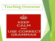Teaching Grammar