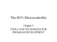 The 8051 Microcontroller PowerPoint PPT Presentation