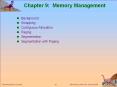 Chapter 9: Memory Management PowerPoint PPT Presentation