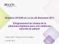 Directive 2010/84 et Loi du 29 d PowerPoint PPT Presentation