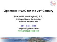 Optimized HVAC for the 21st Century