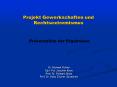 Projekt Gewerkschaften und Rechtsextremismus PowerPoint PPT Presentation