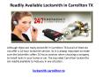 Readily Available Locksmith in Carrollton TX PowerPoint PPT Presentation