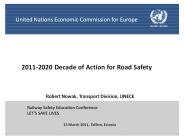 Robert Nowak, Transport Division, UNECE