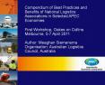 Compendium of Best Practices and Benefits of National Logistics Associations in Selected APEC Economies First Workshop, Oakes on Collins Melbourne, 5-7 April 2011 PowerPoint PPT Presentation