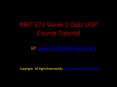 MKT 571 Week 1 Quiz UOP Course Tutorial PowerPoint PPT Presentation