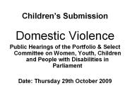 Domestic Violence
