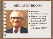 BENJAMIN BLOOM