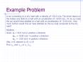 Example Problem PowerPoint PPT Presentation