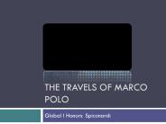 The Travels of Marco Polo
