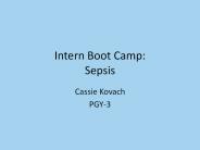 Intern Boot Camp: Sepsis