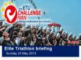 Elite Triathlon briefing PowerPoint PPT Presentation