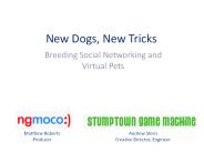 New Dogs, New Tricks