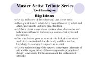 Master Artist Tribute Series Lori Emmington