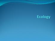 Ecology
