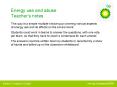 Energy use and abuse Teacher PowerPoint PPT Presentation