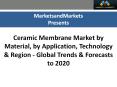 Ceramic Membrane Market worth $5.1 Billion by 2020 PowerPoint PPT Presentation