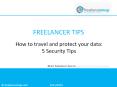 How to travel and protect your data: 5 security tips PowerPoint PPT Presentation