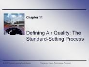Defining Air Quality: The Standard-Setting Process