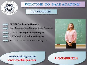 CAT Coaching Center in Gurgaon