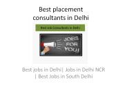 Best-placement-consultants-in-Delhi