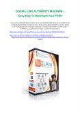 Social Link Authority Machine Review-MEGA $22,400 Bonus & 65% DISCOUNT PowerPoint PPT Presentation