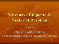 Vaishnava Etiquette PowerPoint PPT Presentation