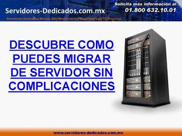 DESCUBRE COMO PUEDES MIGRAR DE SERVIDOR SIN COMPLICACIONES