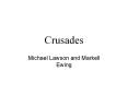 Crusades PowerPoint PPT Presentation