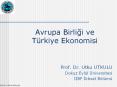 Avrupa Birligi ve T PowerPoint PPT Presentation