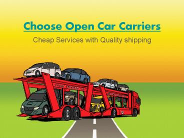 Texas Open Car Carrier Auto Moving