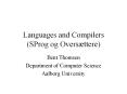 Languages%20and%20Compilers%20(SProg%20og%20Overs PowerPoint PPT Presentation